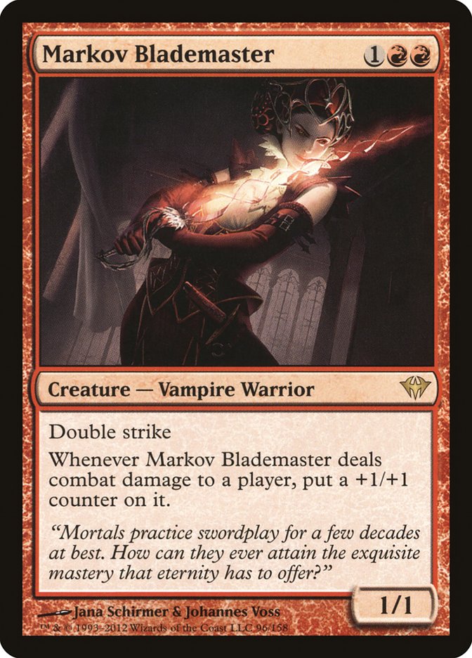 Markov Blademaster [Dark Ascension] | Exor Games Dartmouth