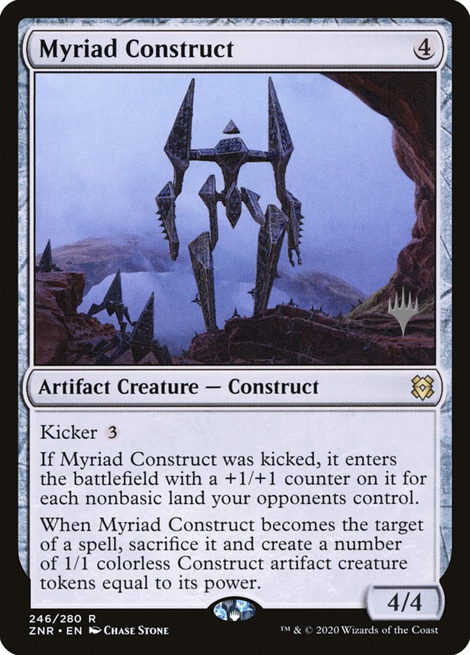 Myriad Construct (Promo Pack) [Zendikar Rising Promos] | Exor Games Dartmouth