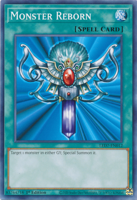 Monster Reborn [LED7-EN012] Common | Exor Games Dartmouth
