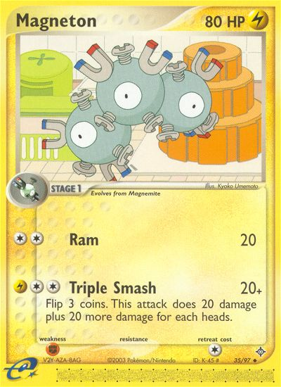 Magneton (35/97) [EX: Dragon] | Exor Games Dartmouth