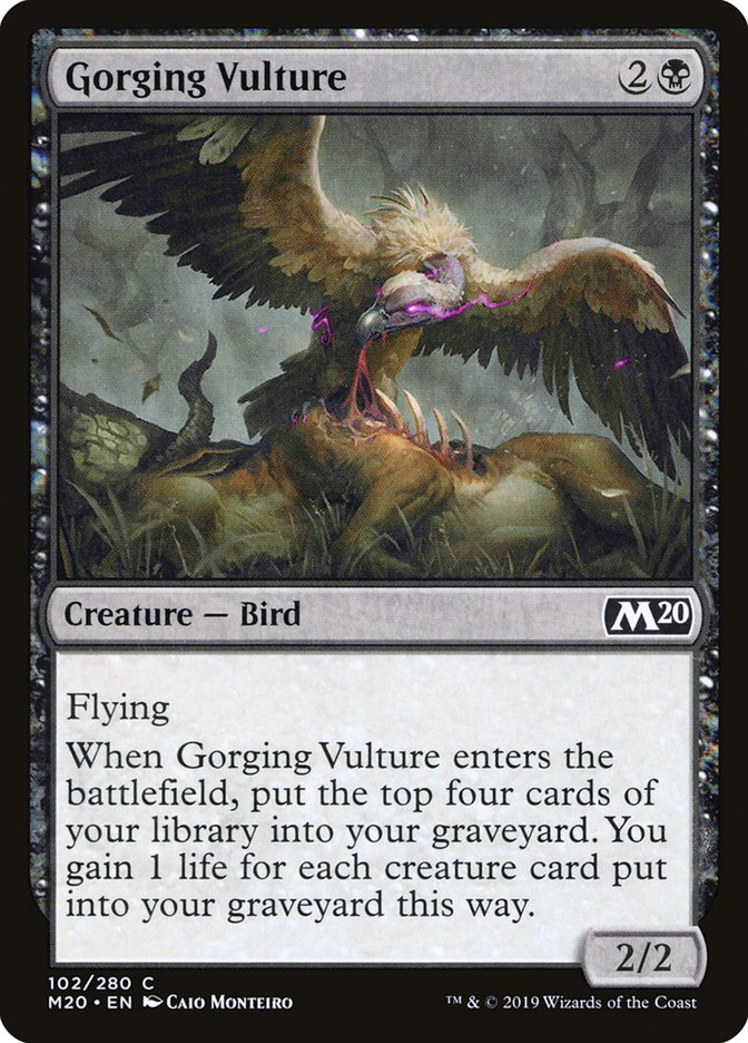 Gorging Vulture [Core Set 2020] | Exor Games Dartmouth