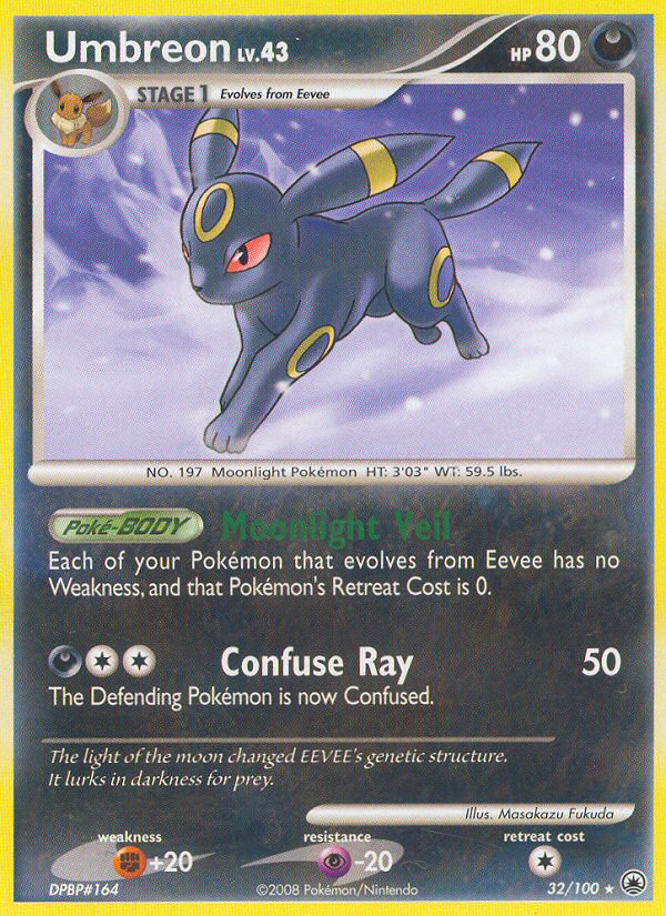 Umbreon (32/100) [Diamond & Pearl: Majestic Dawn] | Exor Games Dartmouth