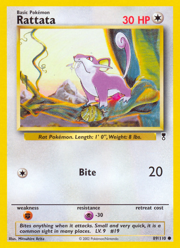 Rattata (89/110) [Legendary Collection] | Exor Games Dartmouth