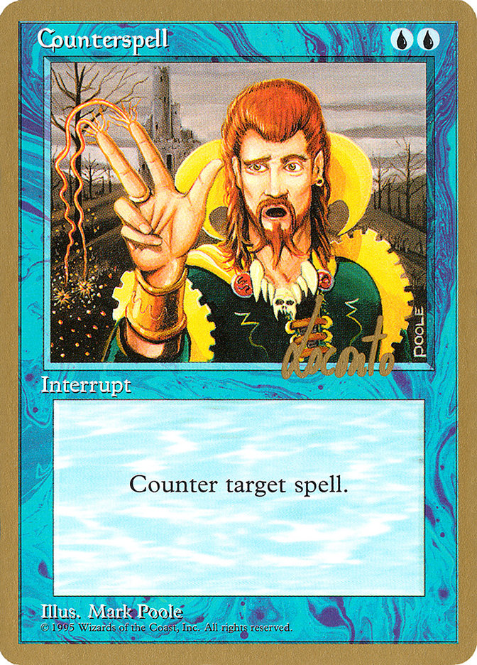 Counterspell (Michael Loconto) [Pro Tour Collector Set] | Exor Games Dartmouth