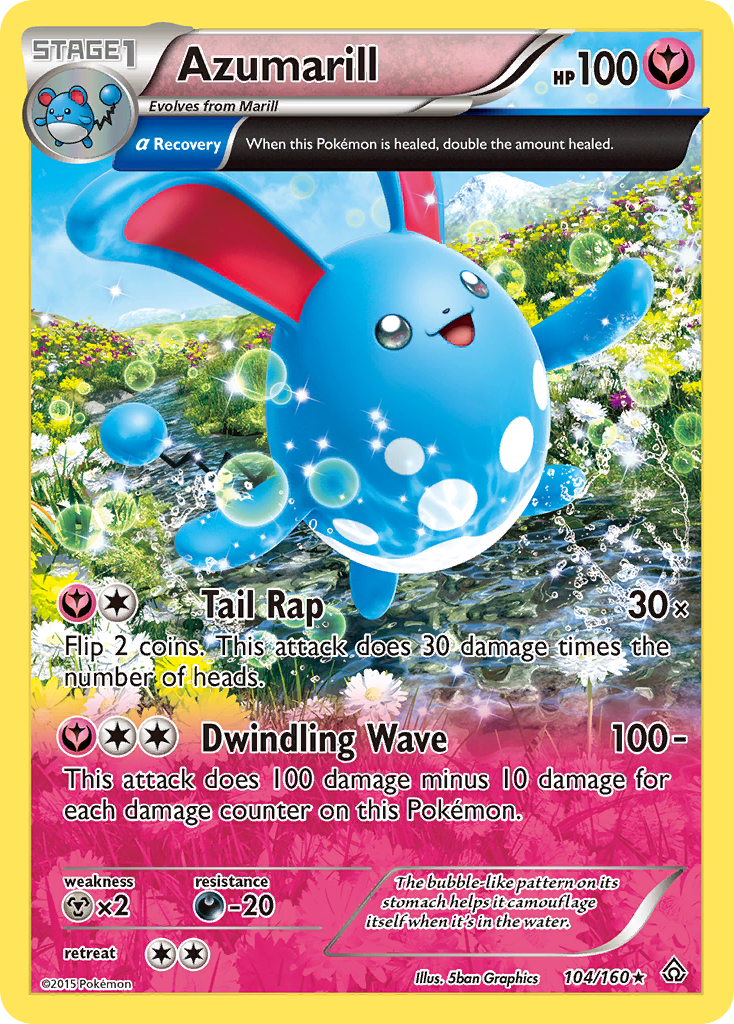 Azumarill (104/160) [XY: Primal Clash] | Exor Games Dartmouth