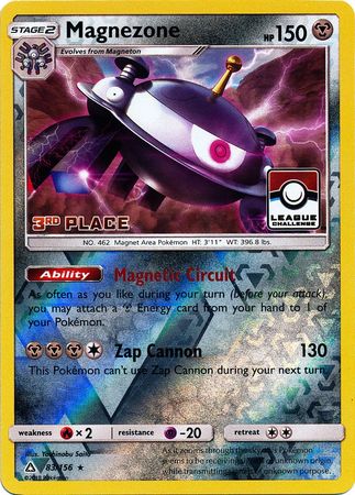 Magnezone (83/156) (League Promo 3rd Place) [Sun & Moon: Ultra Prism] | Exor Games Dartmouth