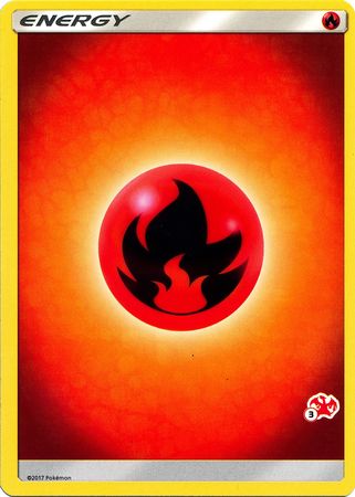 Fire Energy (Charizard Stamp #3) [Battle Academy 2020] | Exor Games Dartmouth