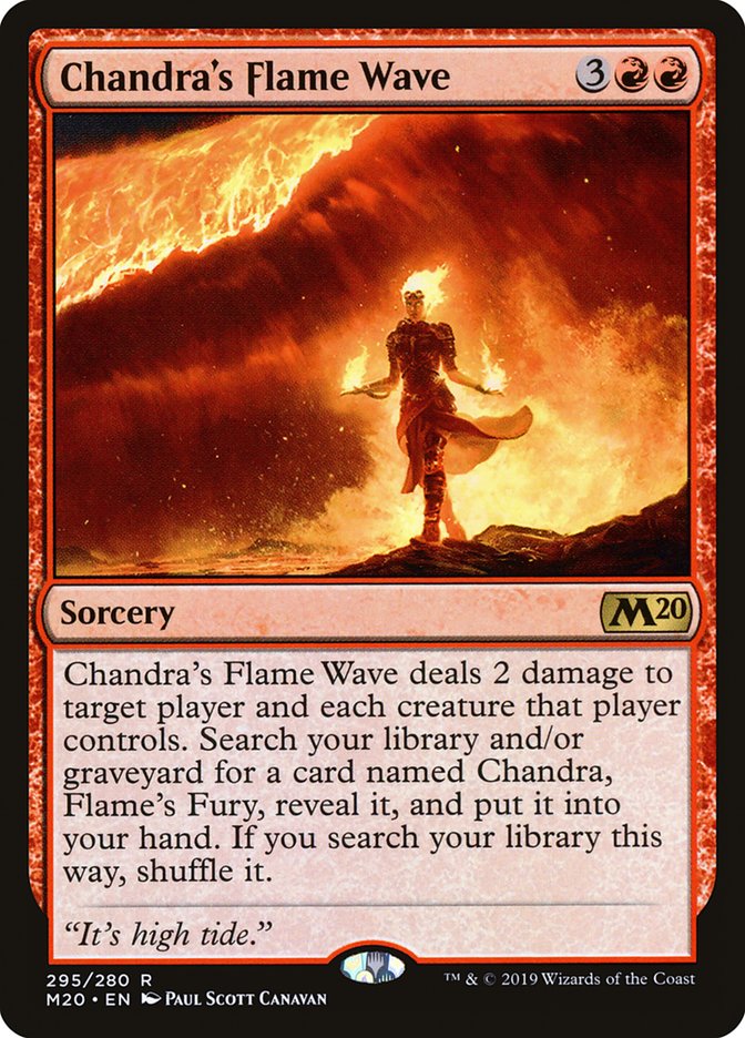 Chandra's Flame Wave [Core Set 2020] | Exor Games Dartmouth