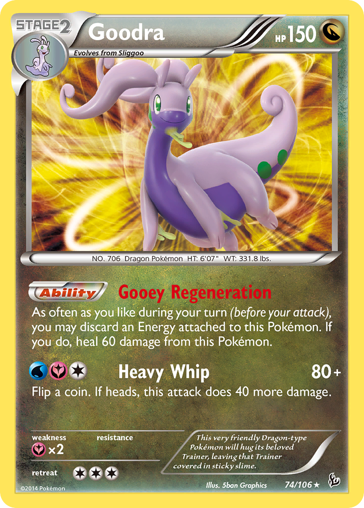 Goodra (74/106) [XY: Flashfire] | Exor Games Dartmouth