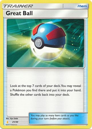 Great Ball (21/30) [Sun & Moon: Trainer Kit - Alolan Raichu] | Exor Games Dartmouth