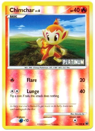 Chimchar (56/100) [Burger King Promos: 2009 Collection] | Exor Games Dartmouth