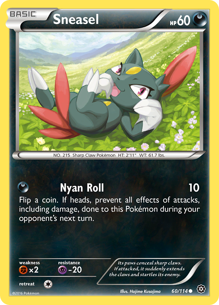 Sneasel (60/114) [XY: Steam Siege] | Exor Games Dartmouth