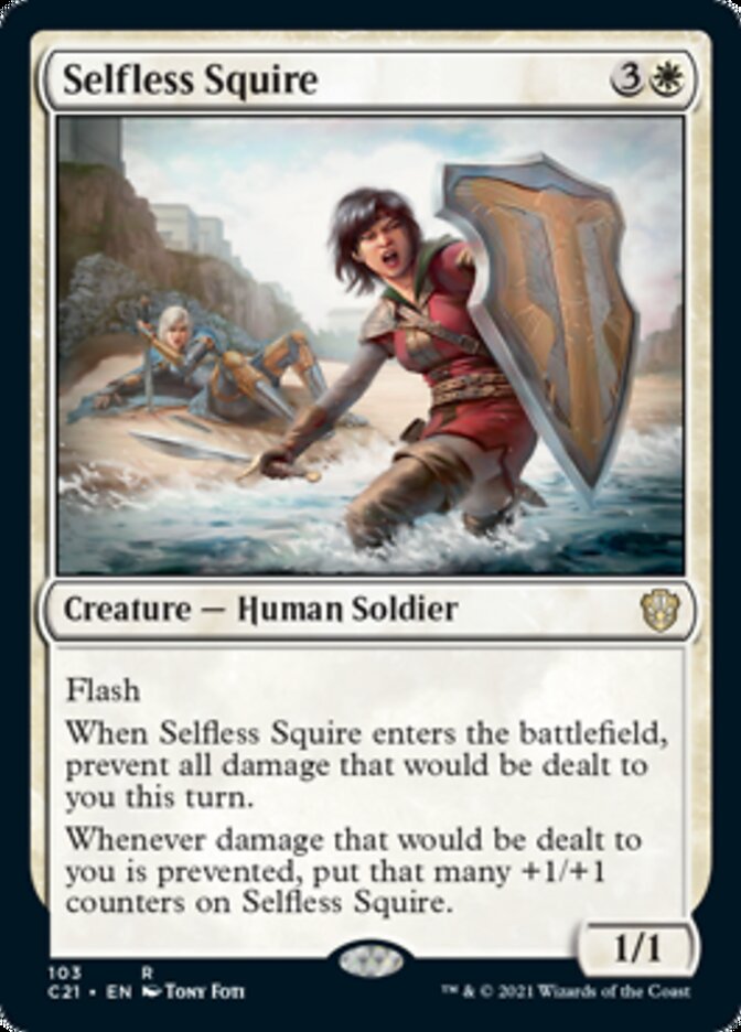 Selfless Squire [Commander 2021] | Exor Games Dartmouth