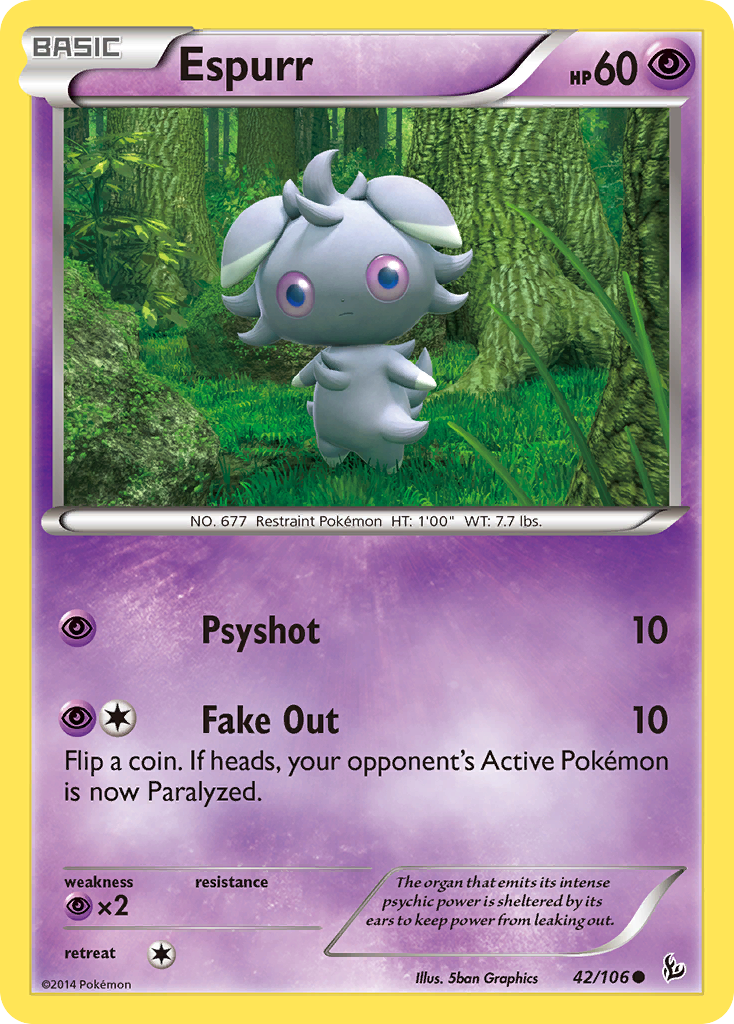 Espurr (42/106) [XY: Flashfire] | Exor Games Dartmouth