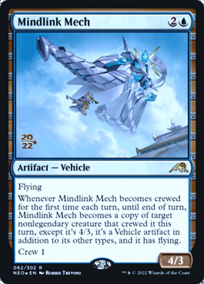 Mindlink Mech [Kamigawa: Neon Dynasty Prerelease Promos] | Exor Games Dartmouth