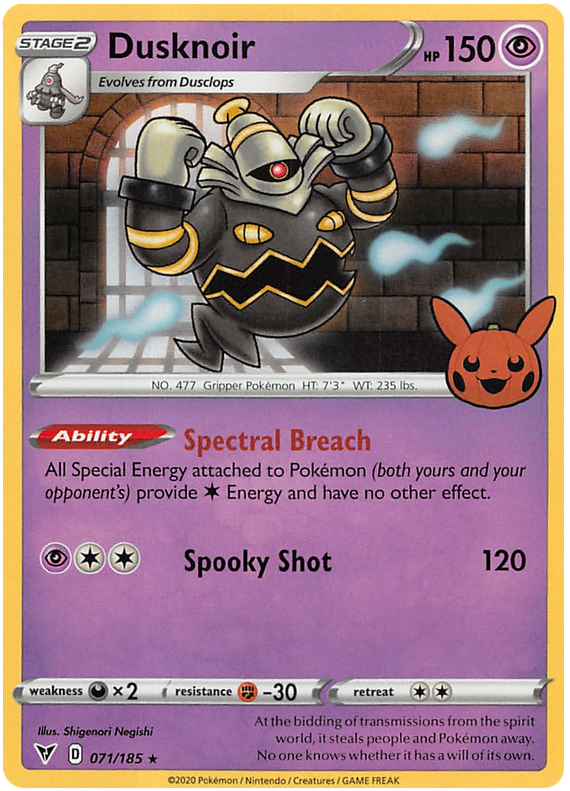 Dusknoir (071/185) [Trick or Trade 2023] | Exor Games Dartmouth