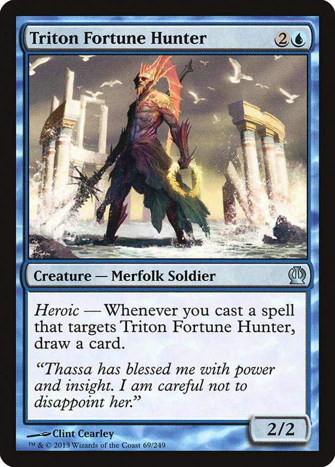 Triton Fortune Hunter [Theros] | Exor Games Dartmouth