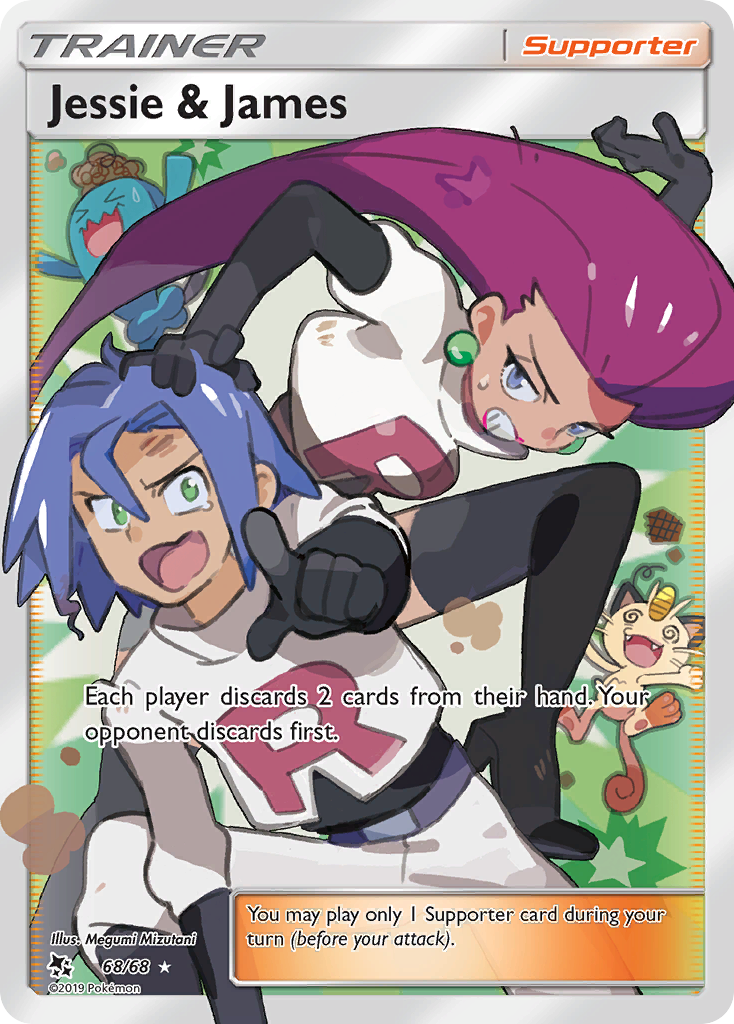 Jessie & James (68/68) [Sun & Moon: Hidden Fates] | Exor Games Dartmouth