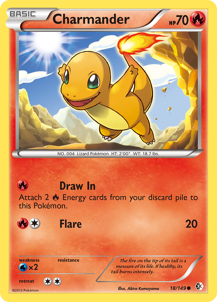 Charmander (18/149) [Black & White: Boundaries Crossed] | Exor Games Dartmouth