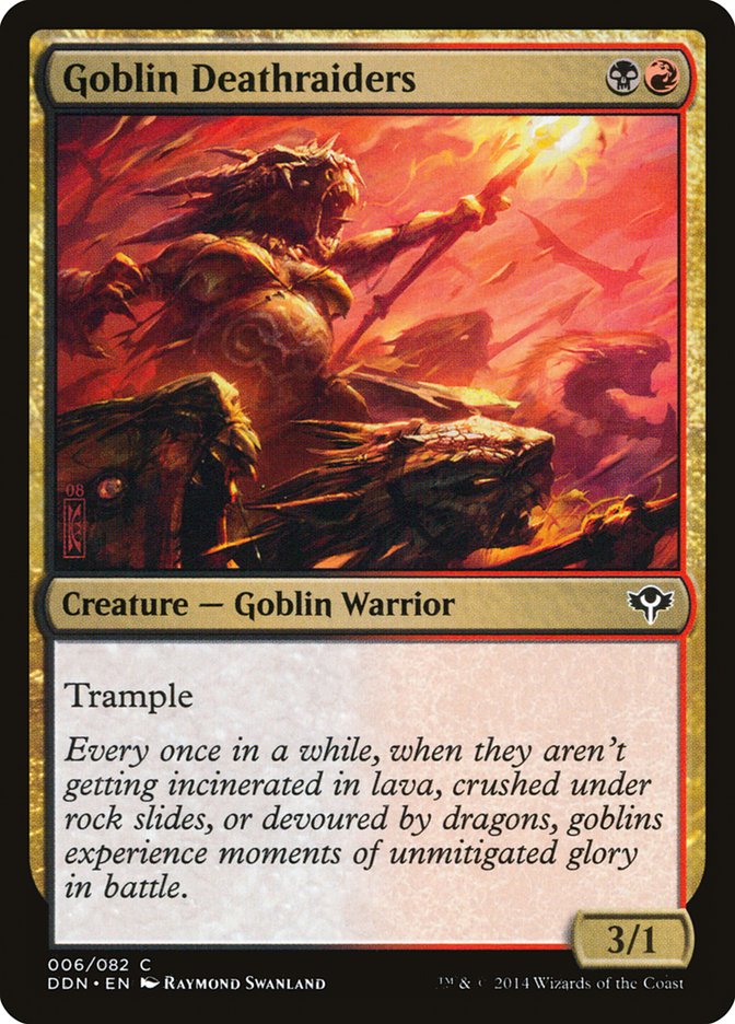 Goblin Deathraiders [Duel Decks: Speed vs. Cunning] | Exor Games Dartmouth