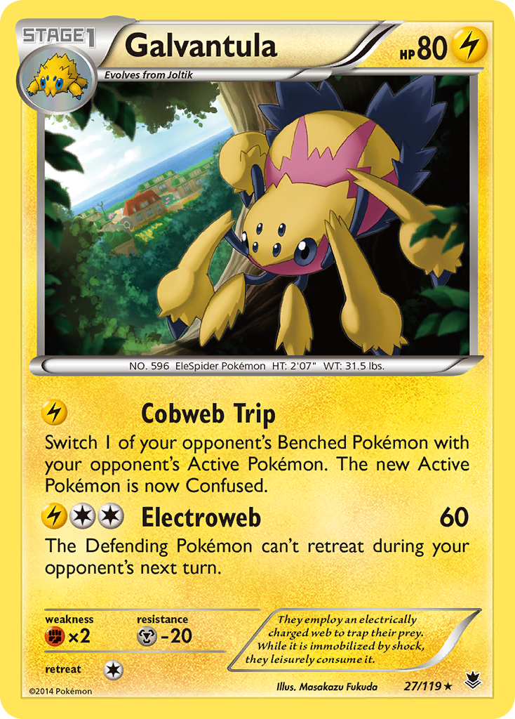 Galvantula (27/119) [XY: Phantom Forces] | Exor Games Dartmouth