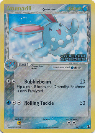 Azumarill (19/113) (Delta Species) (Stamped) [EX: Delta Species] | Exor Games Dartmouth