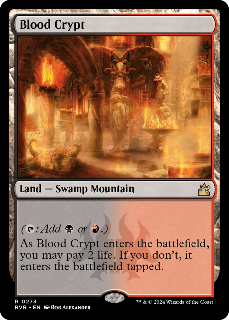 Blood Crypt [Ravnica Remastered] | Exor Games Dartmouth