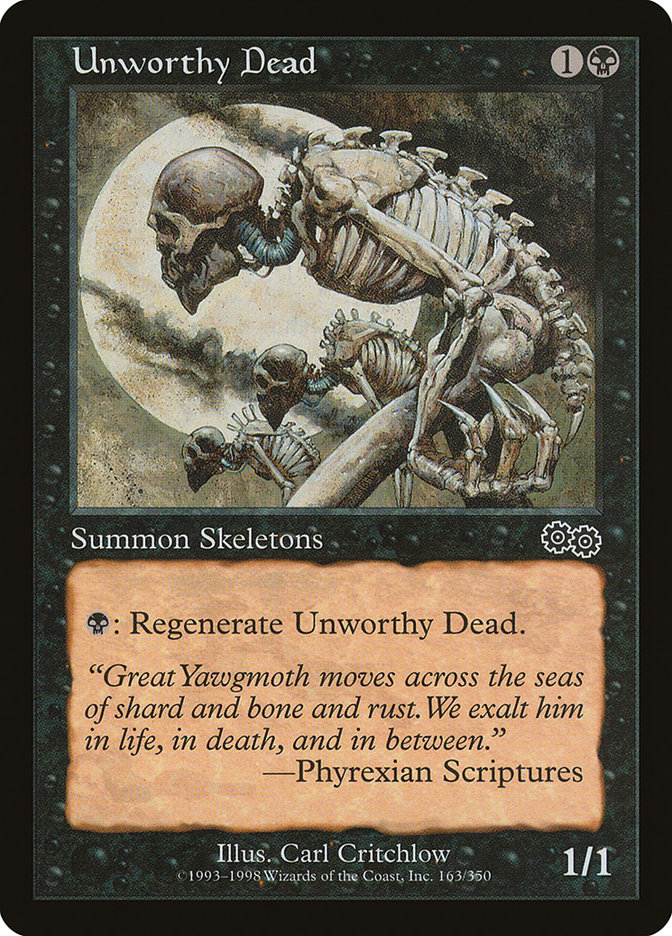 Unworthy Dead [Urza's Saga] | Exor Games Dartmouth