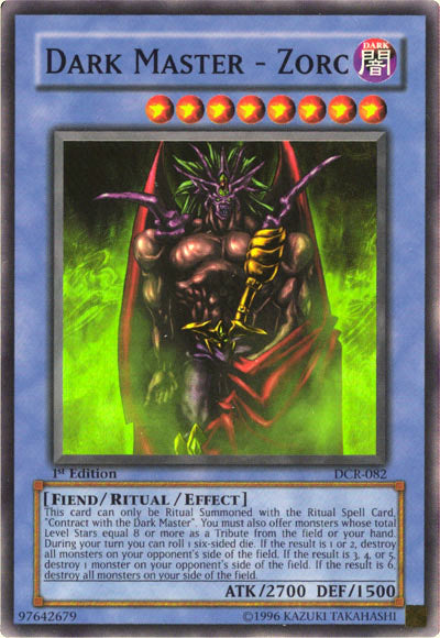 Dark Master - Zorc [DCR-082] Super Rare | Exor Games Dartmouth