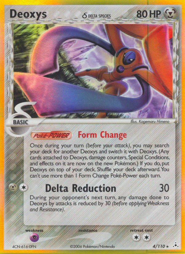 Deoxys (4/110) (Delta Species) [EX: Holon Phantoms] | Exor Games Dartmouth