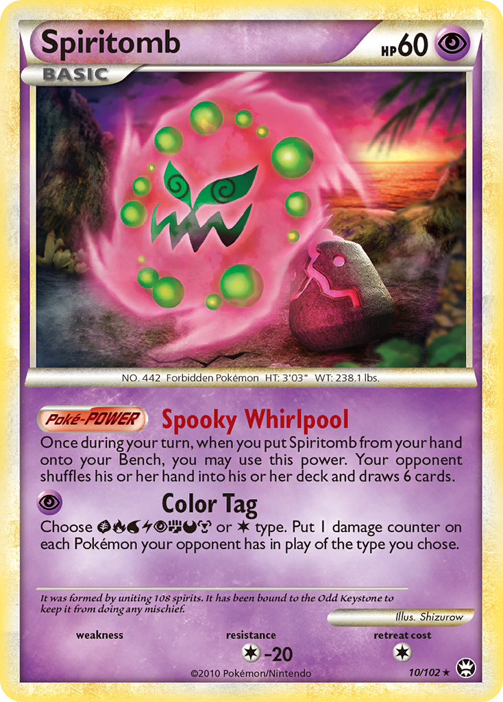 Spiritomb (10/102) [HeartGold & SoulSilver: Triumphant] | Exor Games Dartmouth