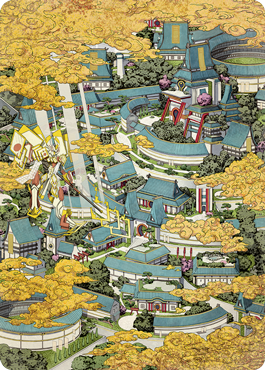 Plains 2 Art Card [Kamigawa: Neon Dynasty Art Series] | Exor Games Dartmouth