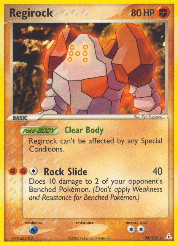 Regirock (28/110) [EX: Holon Phantoms] | Exor Games Dartmouth