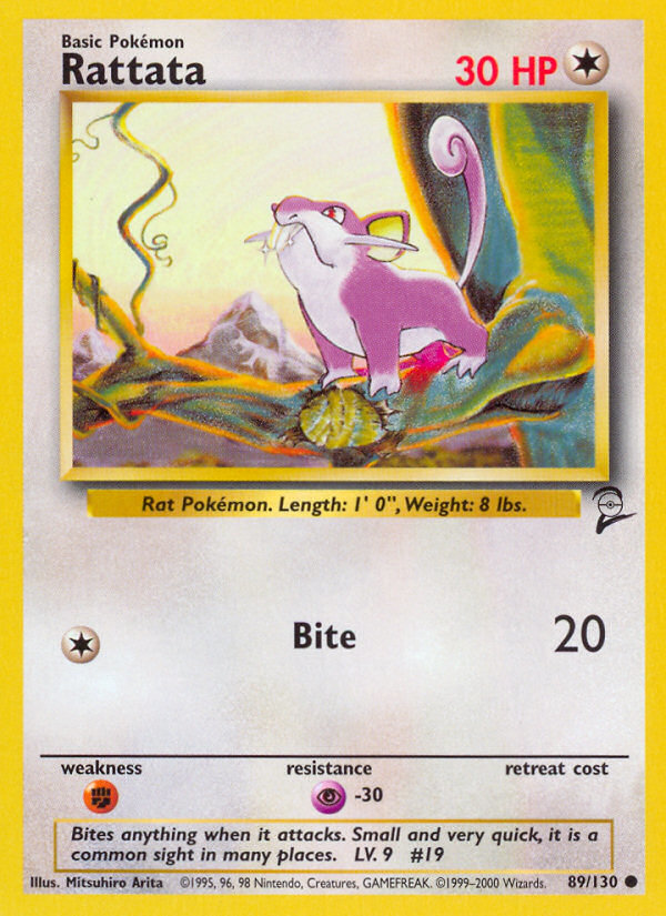 Rattata (89/130) [Base Set 2] | Exor Games Dartmouth