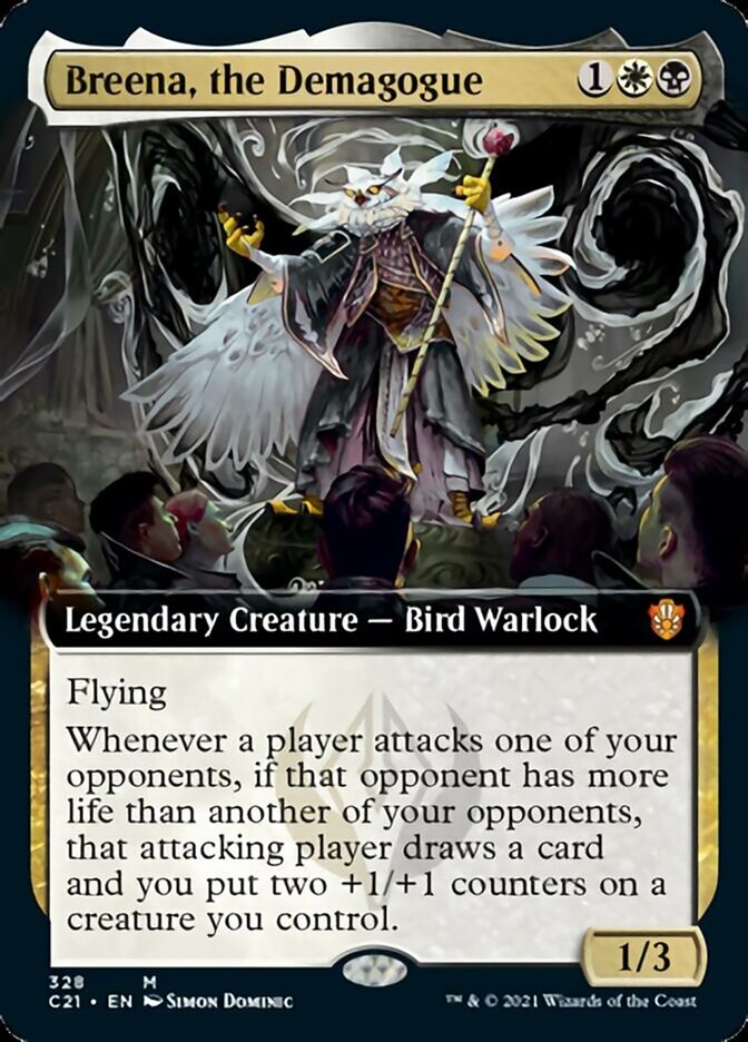 Breena, the Demagogue (Extended) [Commander 2021] | Exor Games Dartmouth