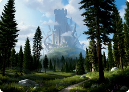 Forest (278) Art Card [Dungeons & Dragons: Adventures in the Forgotten Realms Art Series] | Exor Games Dartmouth