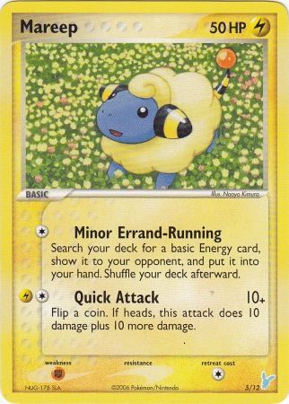 Mareep (5/12) [EX: Trainer Kit 2 - Minun] | Exor Games Dartmouth