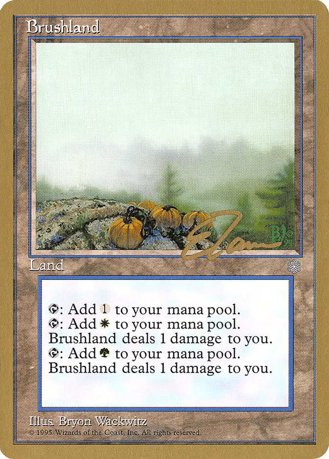 Brushland (Eric Tam) [Pro Tour Collector Set] | Exor Games Dartmouth