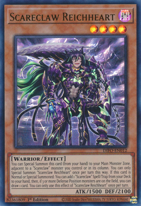 Scareclaw Reichheart [DIFO-EN012] Ultra Rare | Exor Games Dartmouth