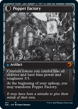 Poppet Stitcher // Poppet Factory [Innistrad: Double Feature] | Exor Games Dartmouth