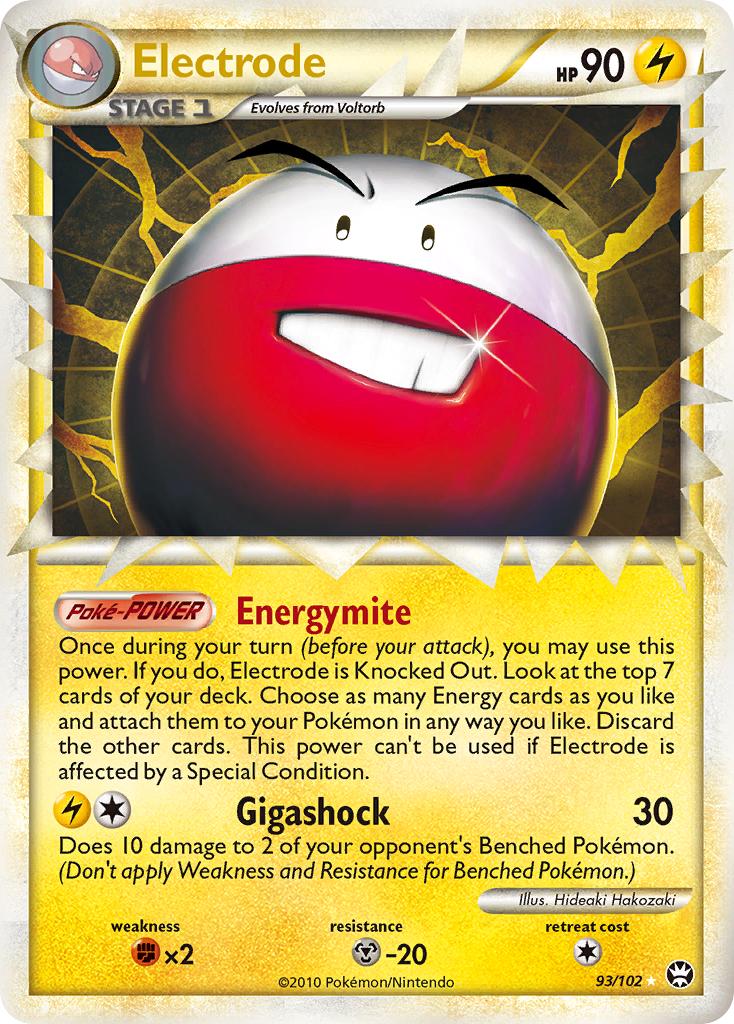 Electrode (93/102) [HeartGold & SoulSilver: Triumphant] | Exor Games Dartmouth