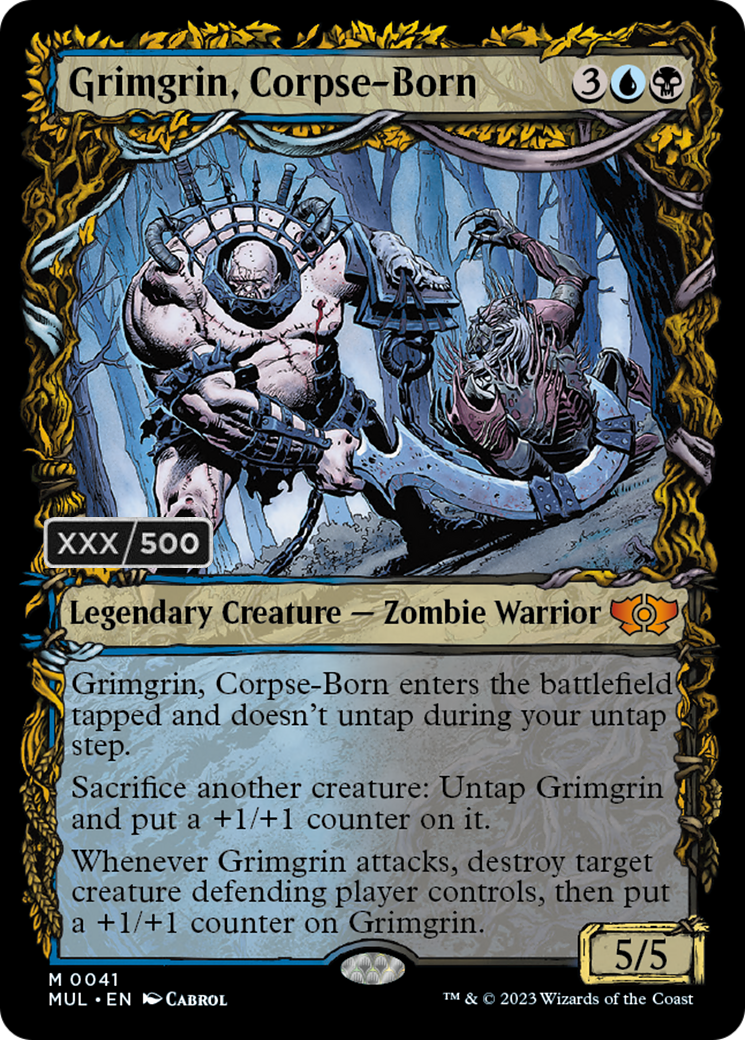 Grimgrin, Corpse-Born (Serialized) [Multiverse Legends] | Exor Games Dartmouth