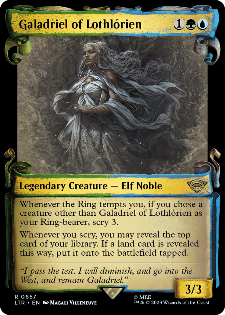 Galadriel of Lothlorien [The Lord of the Rings: Tales of Middle-Earth Showcase Scrolls] | Exor Games Dartmouth