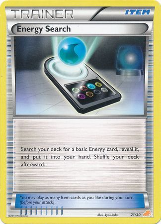 Energy Search (21/30) [Black & White: Trainer Kit - Excadrill] | Exor Games Dartmouth