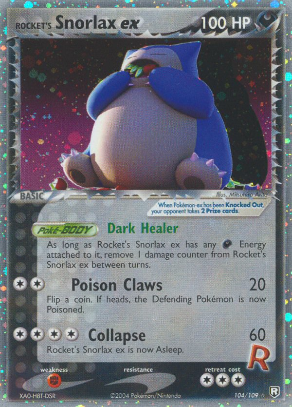 Rocket's Snorlax ex (104/109) [EX: Team Rocket Returns] | Exor Games Dartmouth