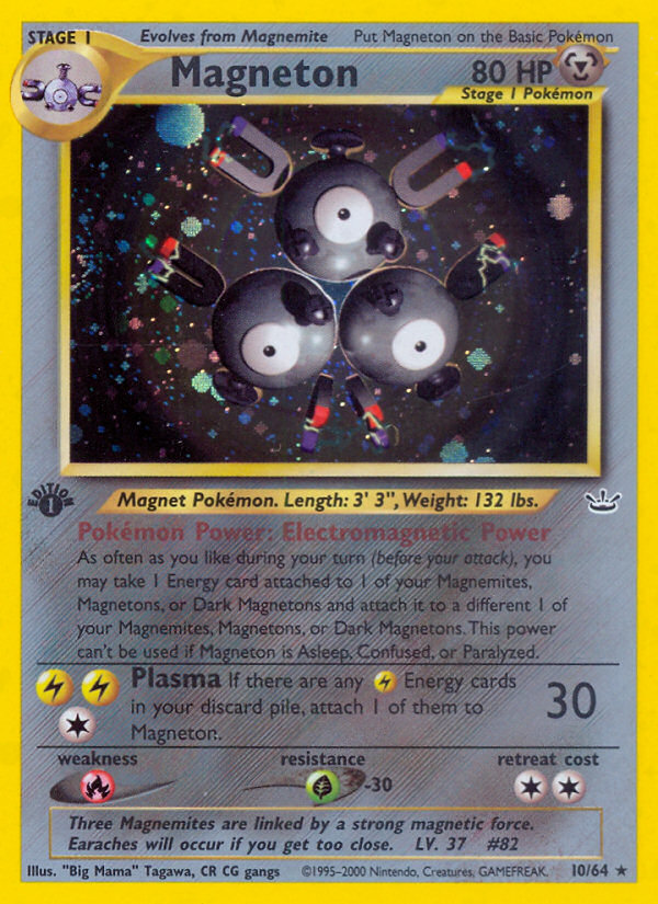 Magneton (10/64) [Neo Revelation 1st Edition] | Exor Games Dartmouth