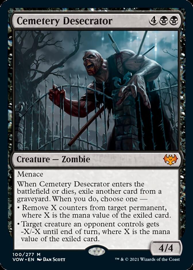 Cemetery Desecrator [Innistrad: Crimson Vow] | Exor Games Dartmouth