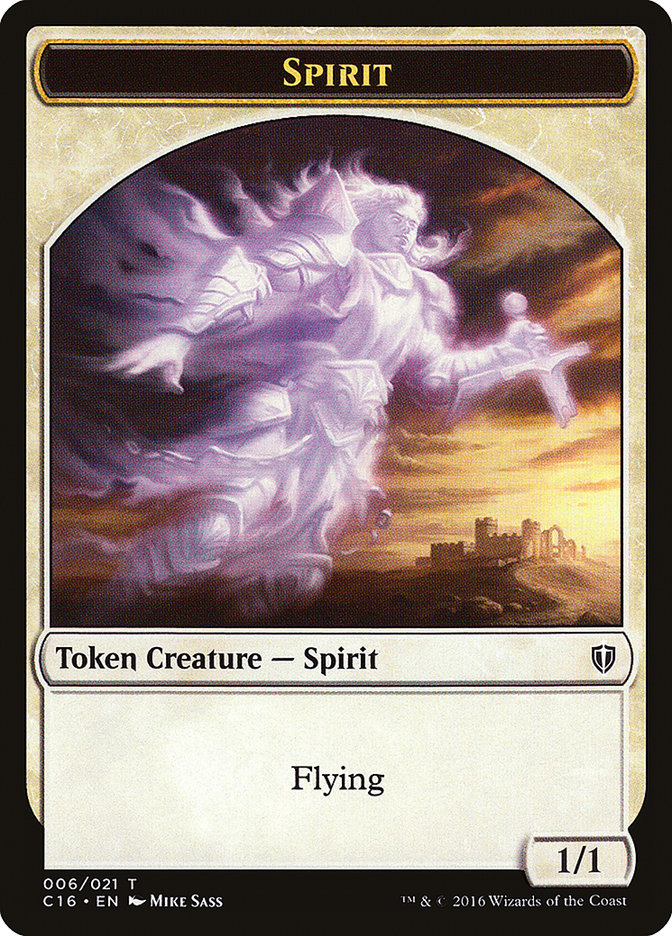 Spirit (006/021) [Commander 2016 Tokens] | Exor Games Dartmouth