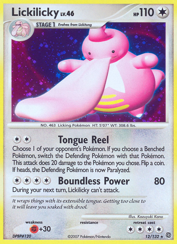 Lickilicky (12/132) [Diamond & Pearl: Secret Wonders] | Exor Games Dartmouth