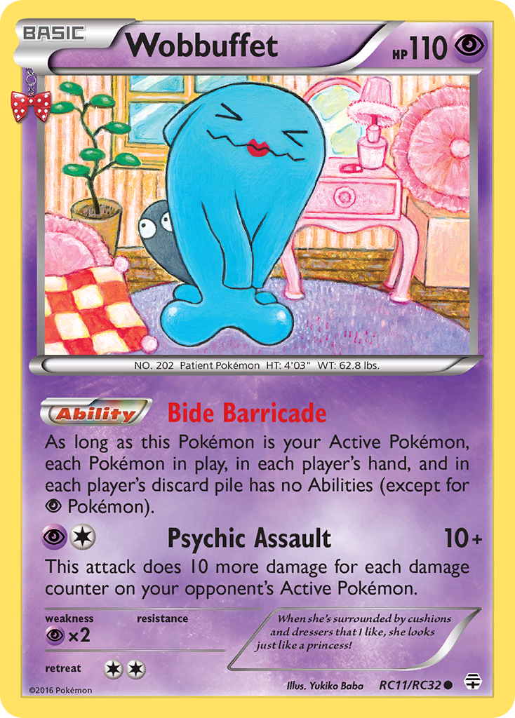 Wobbuffet (RC11/RC32) [XY: Generations] | Exor Games Dartmouth